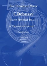 Piano Preludes Bk.1 No. 6. Des pas sur la neige P.O.D. cover